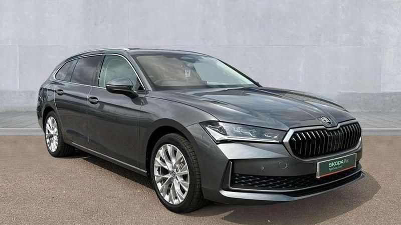 Graphite grey Used 2024 Skoda Superb SE L Estate | £28,240 (Expensive) - Image 1/4