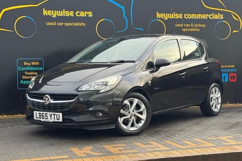 Used Vauxhall Corsa 90 HP (66 kW) 2016 Black Hatchback