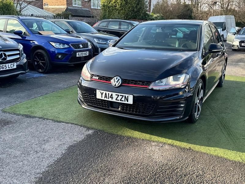 Used VW Golf VII GTI 2014 Black Hatchback