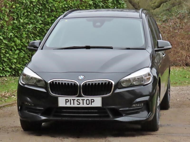 Black sapphire metallic Used 2019 BMW 220 Sport Line MPV | £13,400 - Image 1/3