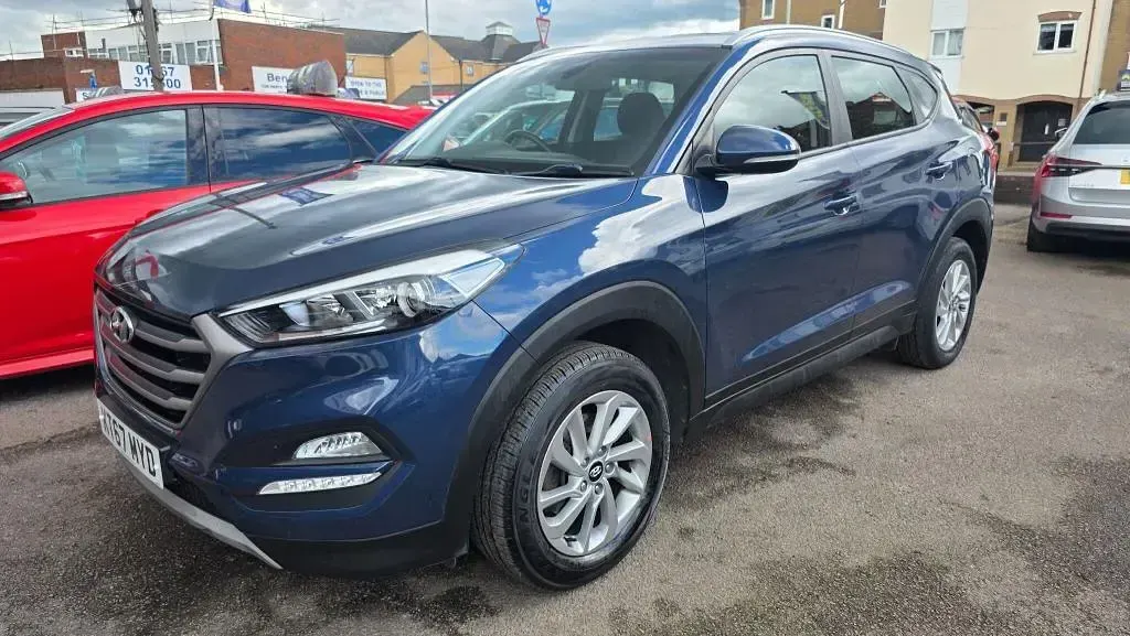 Used Hyundai Tucson SE 177 HP (130 kW) 2018 Blue SUV