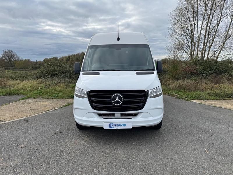 Used Mercedes E-Sprinter Progressive 85 kW (116 HP) 2021 White Van