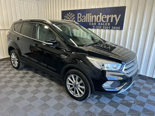 Used Ford Kuga Titanium 120 HP (88 kW) 2019 Black SUV