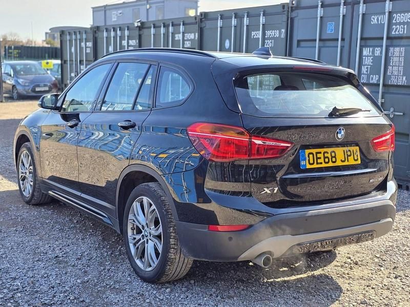 Used BMW X1 Sport Line 140 HP (102 kW) 2018 Black SUV