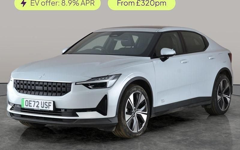 Used Polestar 2 Long Range Dual motor 300 kW (408 HP) 2022 Silver Hatchback