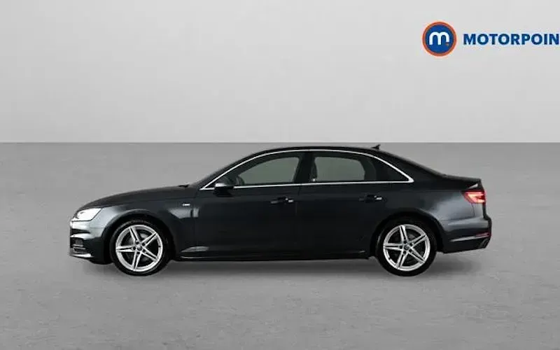 Used Audi A4 S-Line 190 HP (139 kW) 2018 Grey Sedan