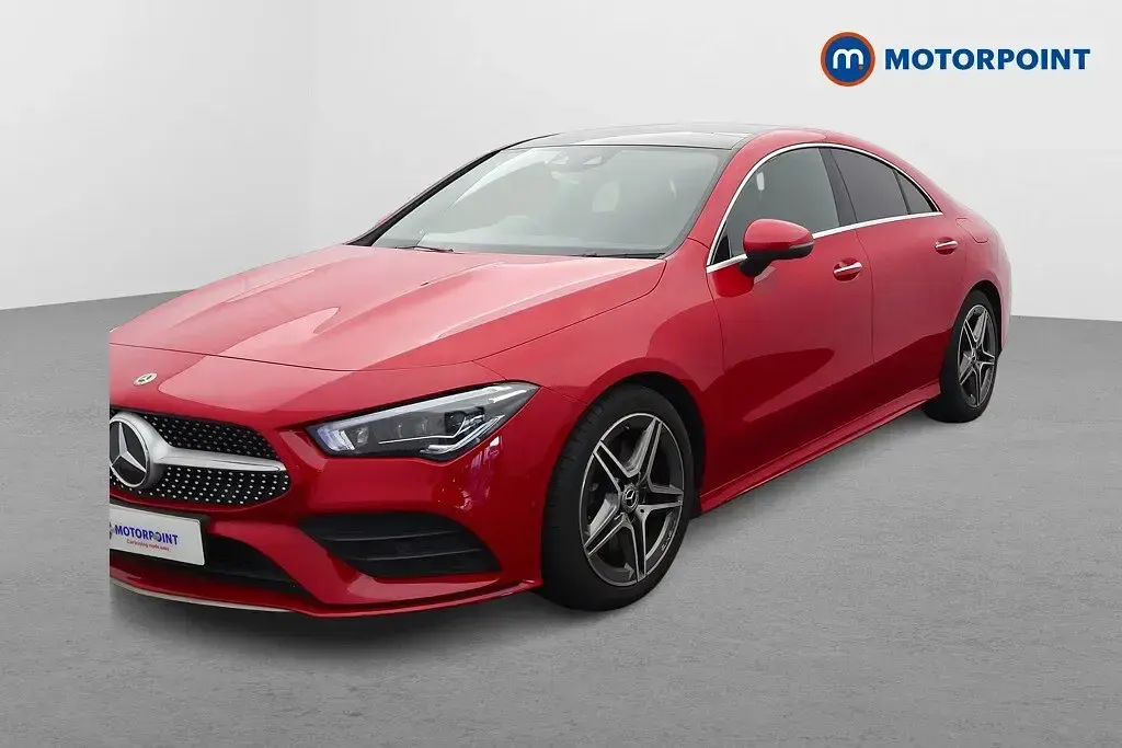 Used Mercedes CLA200 AMG Line Premium Plus 2019 Red Coupe