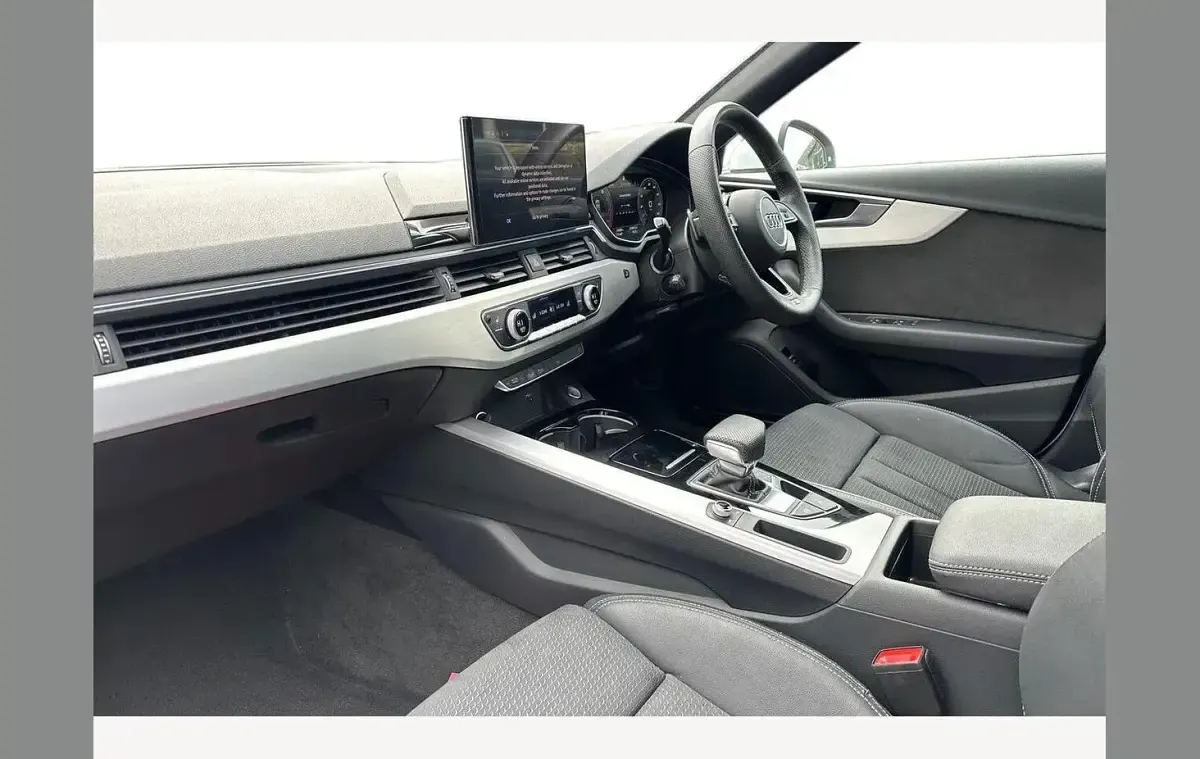 Used Audi A4 S-Line 204 HP (150 kW) 2024 Arkona white Estate