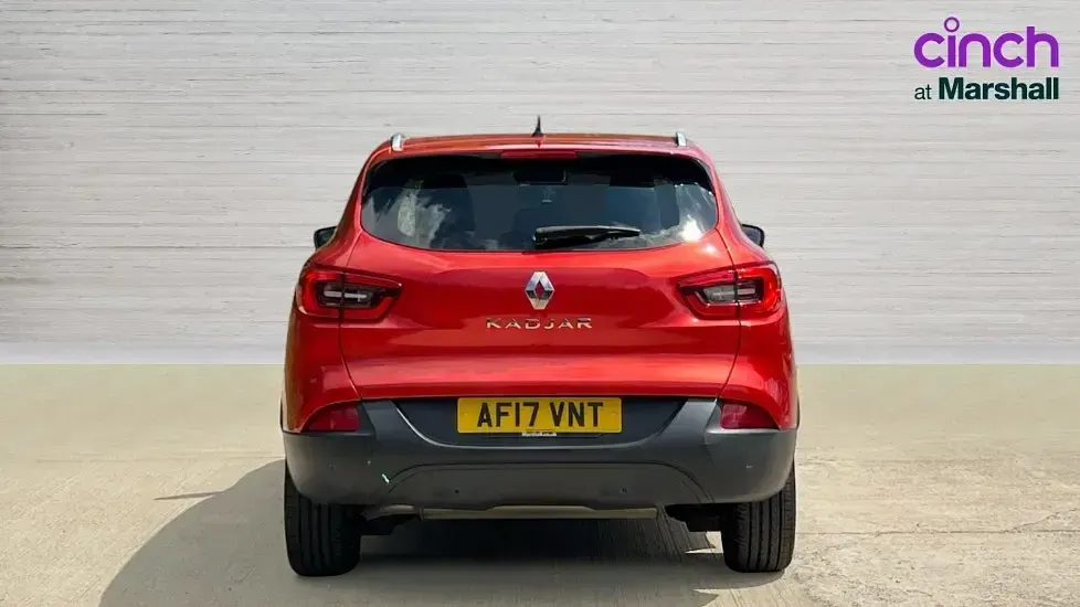 Used Renault Kadjar Dynamique 110 HP (80 kW) 2017 Red SUV