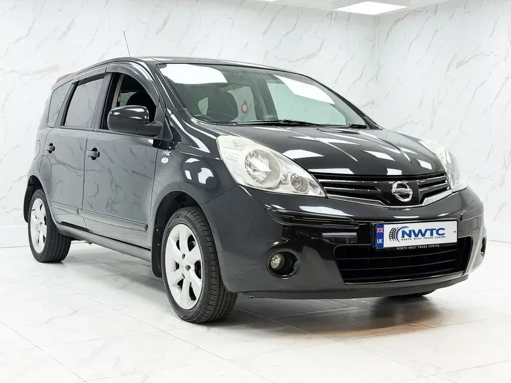 Used Nissan Note N-TEC 88 HP (64 kW) 2010 Black Hatchback