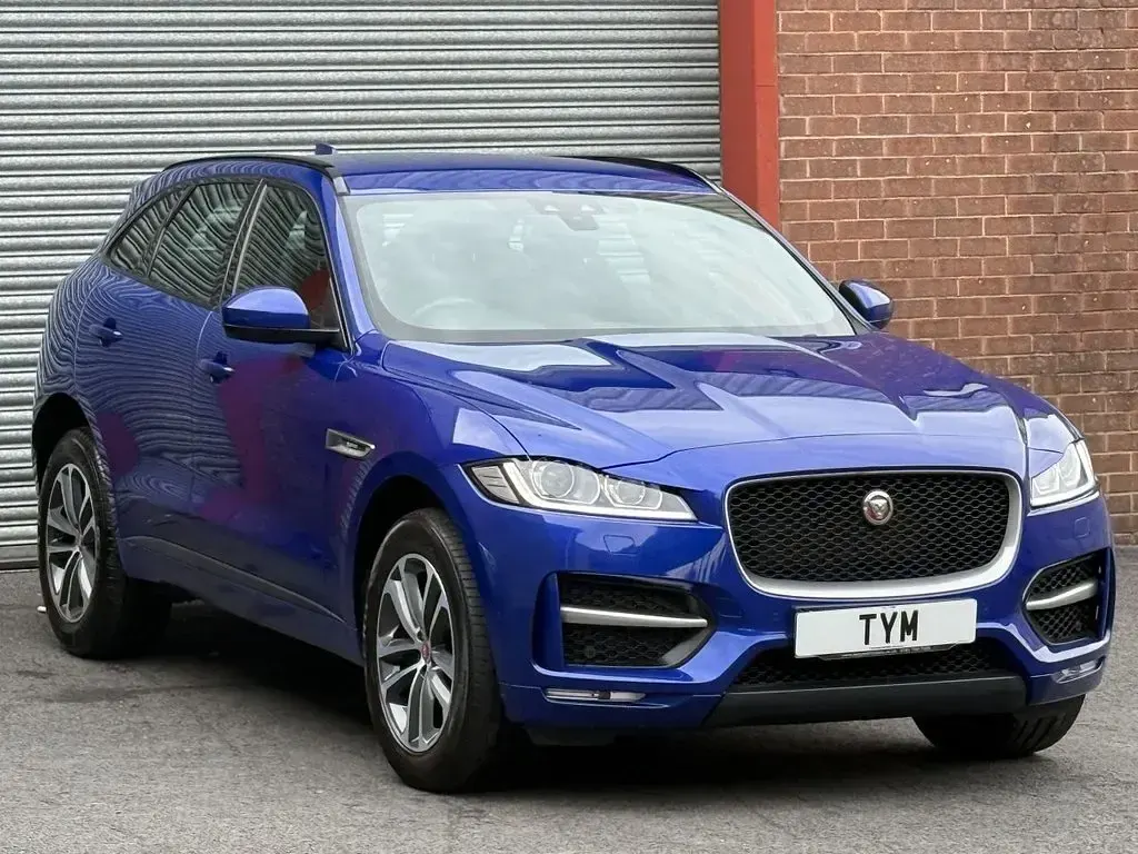 Used Jaguar F-Pace R-Sport 180 HP (132 kW) 2017 Blue SUV