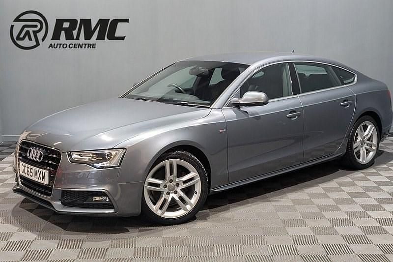 Grey Used 2016 Audi A5 Sportback S-Line Hatchback | £12,499 (Super price) - Image 1/4