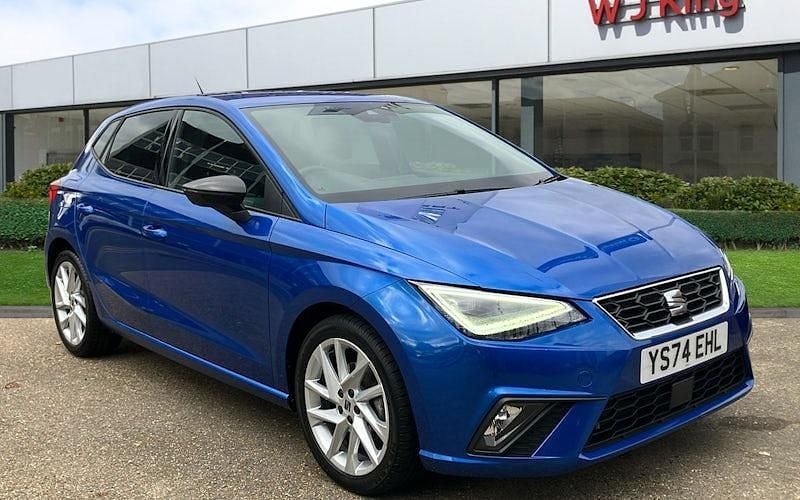 Blue Used 2024 Seat Ibiza FR Hatchback | £17,295 (Fair price) - Image 1/3