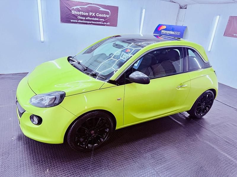 Used Vauxhall Adam Glam 70 HP (51 kW) 2014 Green Hatchback