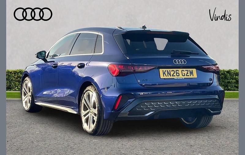 Used Audi A3 S-Line 113 HP (83 kW) 2026 Blue Hatchback