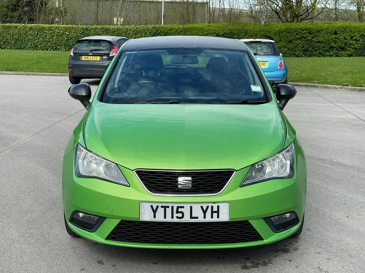 Used Seat Ibiza 85 HP (62 kW) 2015 Green Hatchback