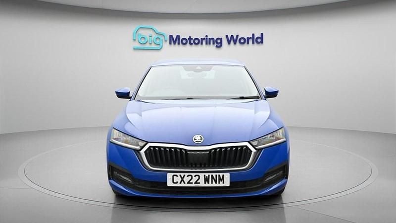 Used Skoda Octavia SE Technology 110 HP (80 kW) 2022 Blue Hatchback