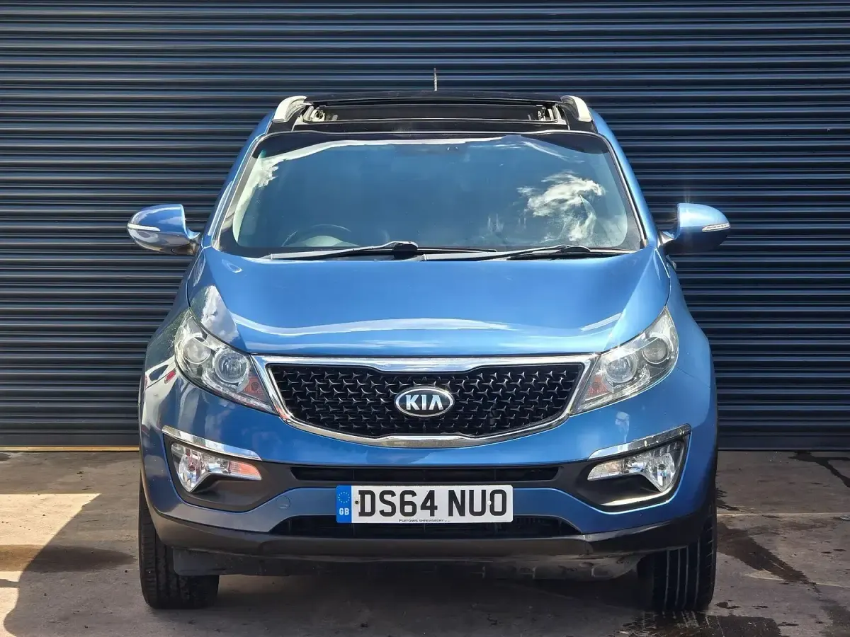 Used Kia Sportage 115 HP (84 kW) 2014 Blue SUV