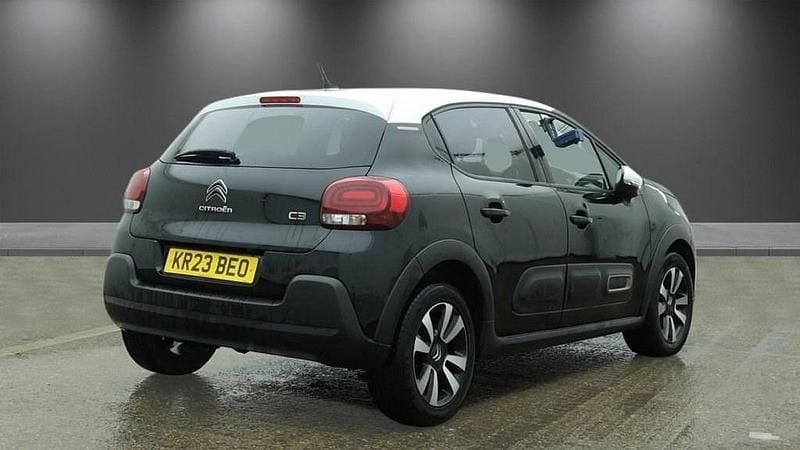 Used Citroën C3 PureTech 83 HP (61 kW) 2023 Black Hatchback