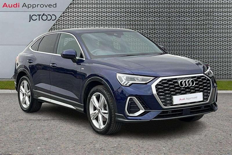 Blue Used 2023 Audi Q3 S-Line SUV | £25,231 (Fair price) - Image 1/4