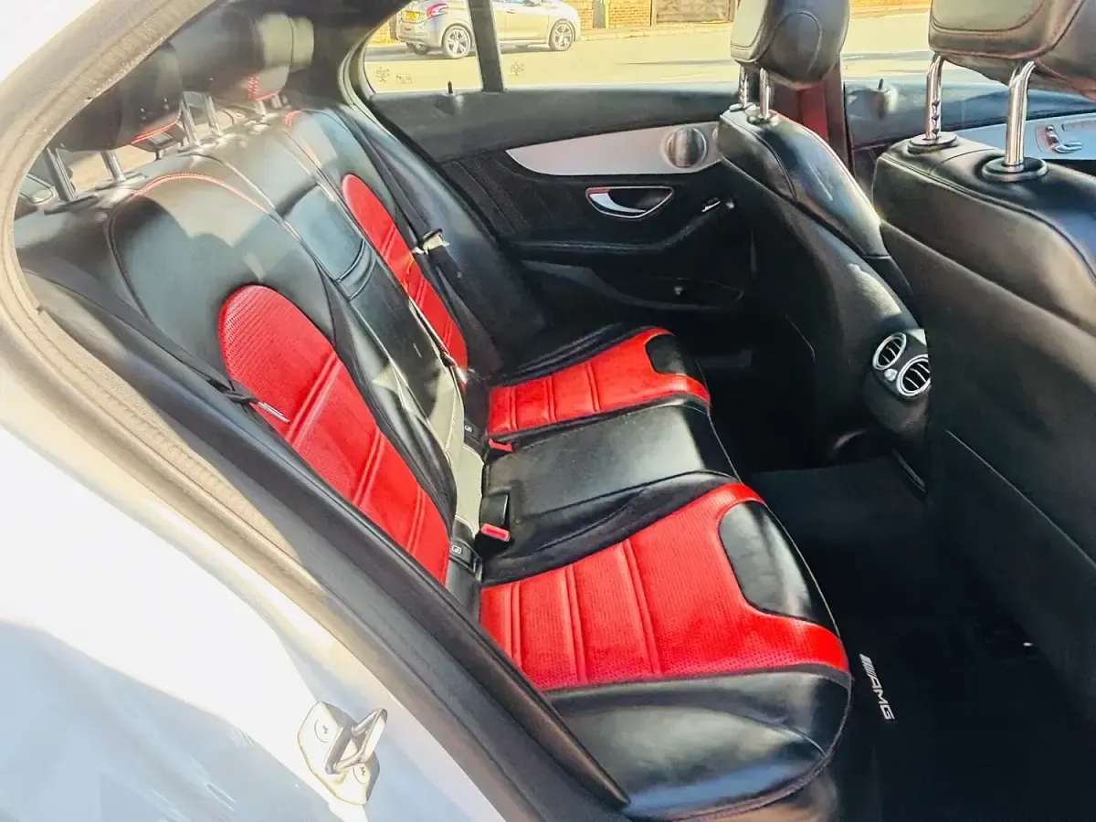 Used Mercedes C63 AMG Premium 2017 White Sedan