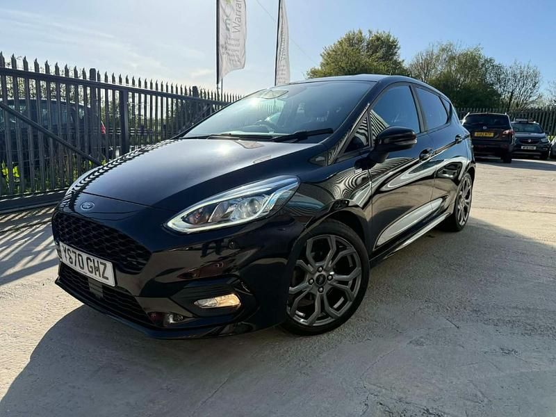 Begagnad Ford Fiesta ST-Line 2020 Svart Halvkombi