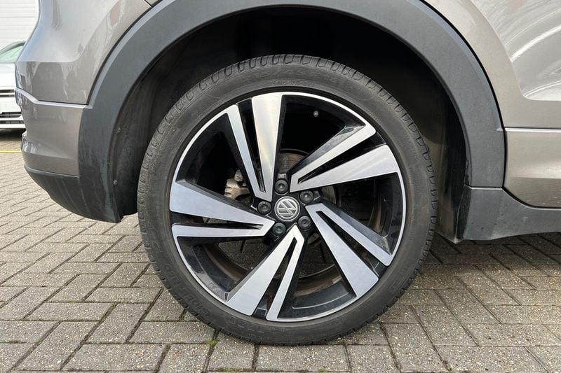 Used VW T-Cross R-line 115 HP (84 kW) 2019 Grey SUV
