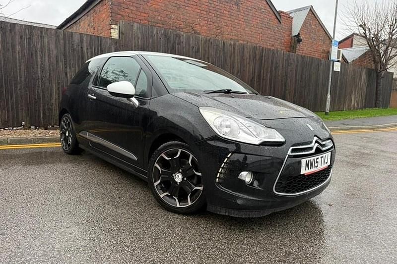 Black Used 2015 Citroën DS3 PureTech Hatchback | £3,995 (Fair price) - Image 1/1