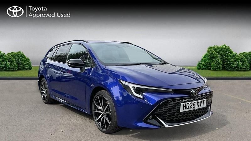 Blue Used 2025 Toyota Corolla Sport Estate | £29,344 (A bit pricey) - Image 1/2