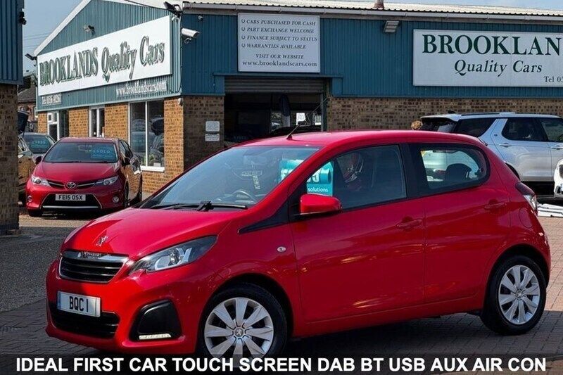 Red Used 2015 Peugeot 108 Active Hatchback | £3,995 (Fair price) - Image 1/1