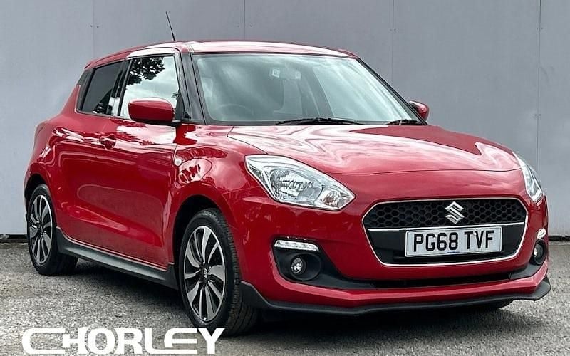 Red Used 2019 Suzuki Swift Hatchback | £9,432 (Fair price) - Image 1/4