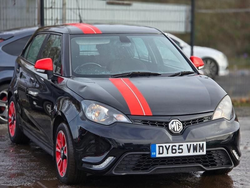Used MG MG3 106 HP (77 kW) 2015 Black Hatchback
