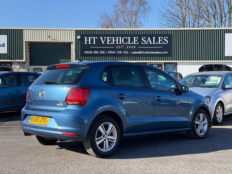 Used VW Polo Match 2016 Blue Hatchback