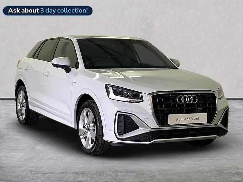 White Used 2025 Audi Q2 S-Line SUV | £28,351 (A bit pricey) - Image 1/4