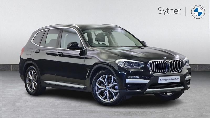 Black Used 2019 BMW X3 xLine SUV | £26,000 (Fair price) - Image 1/4