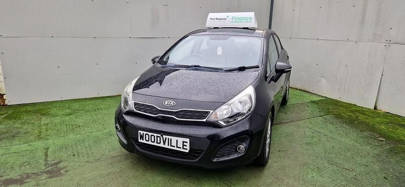Used Kia Rio 2012 Black Hatchback