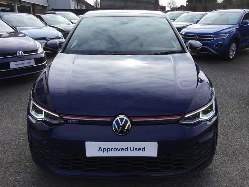 Used VW Golf VIII GTI 245 HP (180 kW) 2022 Blue Hatchback