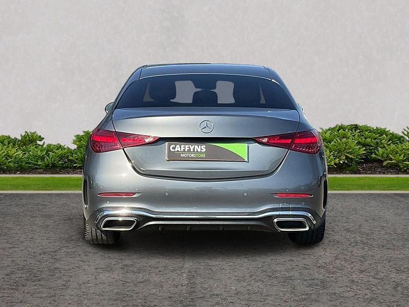 Used Mercedes C200 AMG line 221 HP (162 kW) 2022 Grey Sedan