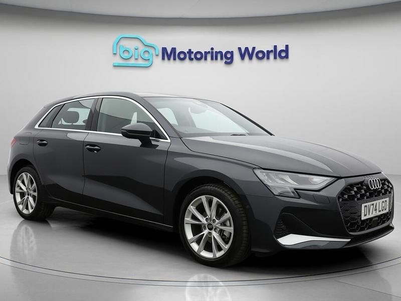 Grey Used 2024 Audi A3 Sportback Sport Hatchback | £22,900 (A bit pricey) - Image 1/4