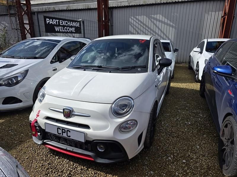 Used Abarth 595 170 HP (125 kW) 2017 White Hatchback