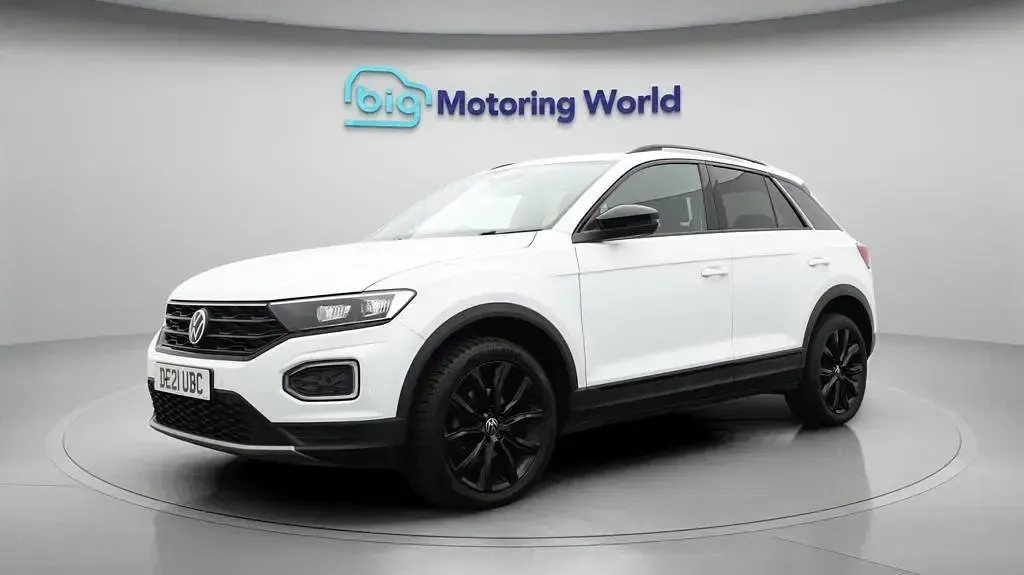 Used VW T-Roc Black Edition 150 HP (110 kW) 2021 White SUV