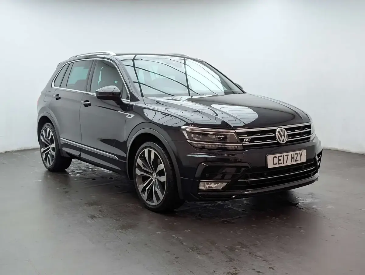 Used VW Tiguan R-line 190 HP (139 kW) 2017 Black SUV