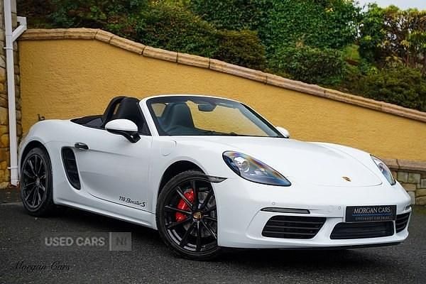 Used Porsche 718 Boxster 2025 White Cabriolet