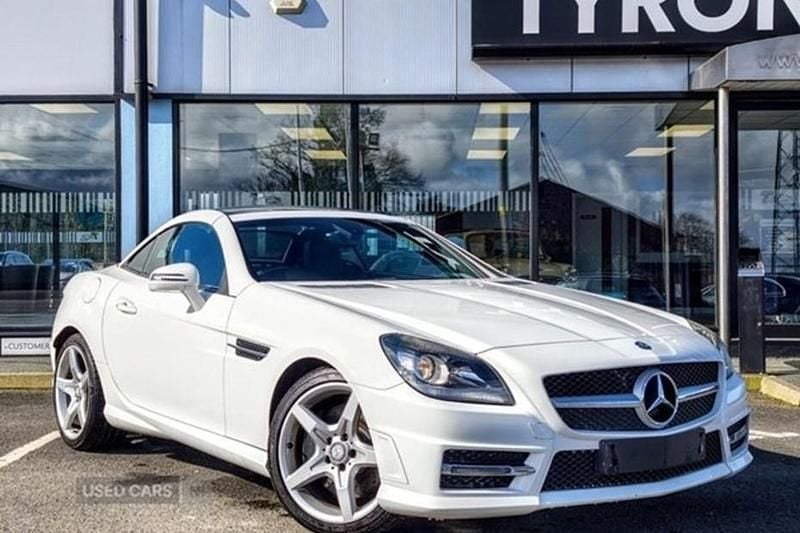 Used Mercedes SLK250 AMG 2014 White Cabriolet