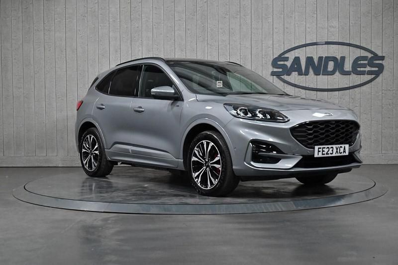 Silver Used 2023 Ford Kuga ST-Line X SUV | £20,799 (Fair price) - Image 1/4