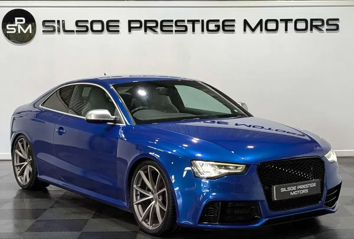 Used Audi RS5 Advanced 450 HP (330 kW) 2014 Blue Coupe