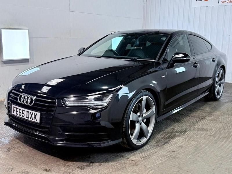 Used Audi A7 Sportback Black Edition 347 HP (255 kW) 2015 Black Hatchback
