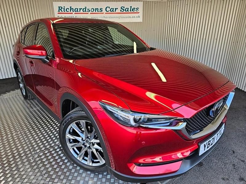 Red Used 2021 Mazda CX-5 Inclusive SUV | £22,500 (Fair price) - Image 1/4