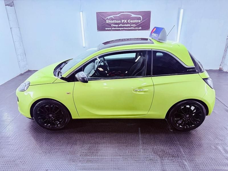 Used Vauxhall Adam Glam 70 HP (51 kW) 2014 Green Hatchback