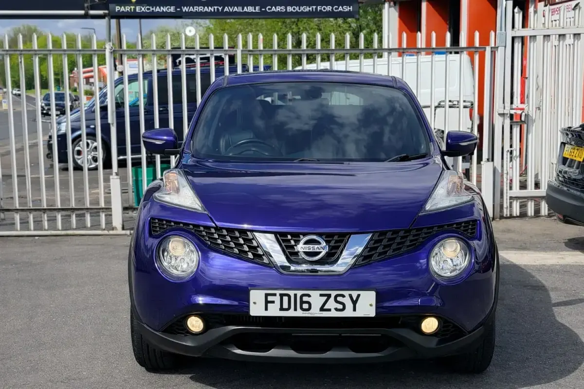 Used Nissan Juke Tekna 110 HP (80 kW) 2016 Blue SUV